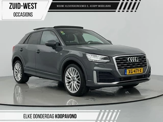 Audi Q2 1.4 TFSI CoD Launch Edition S-line Automaat Leder Panorama dak Stoelverwarming Led PDC