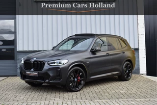 BMW X3 xDrive30e M-Pakket 292 Pk Frozen Black M-Stoelen Pano Navi 360 Memory Hud Carbon Camera Leder Laser 20 Inch