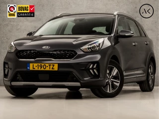 Kia Niro 1.6 GDi Hybrid Dynamic 142Pk Automaat (APPLE CARPLAY, GROOT NAVI, CAMERA, ADAPTIVE CRUISE, LEDER, SPORTSTOELEN, PARKEERSENSOREN, NIEUWE APK, NIEUWSTAAT)