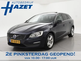 Volvo V60 2.4 D6 TWIN ENGINE *EURO 6* 285 PK + SCHUIFDAK | LEDER | STOELVERW.