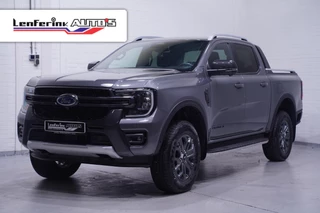 Hoofdafbeelding Ford Ranger Ford Ranger 3.0 TDCi 240 pk V6 Wildtrack 2-Zits Navi, LED, Elek. Rollcover Laadruimte, 360 Camera, Leder Zwart, Trekhaak 3.500 kg, Nieuw