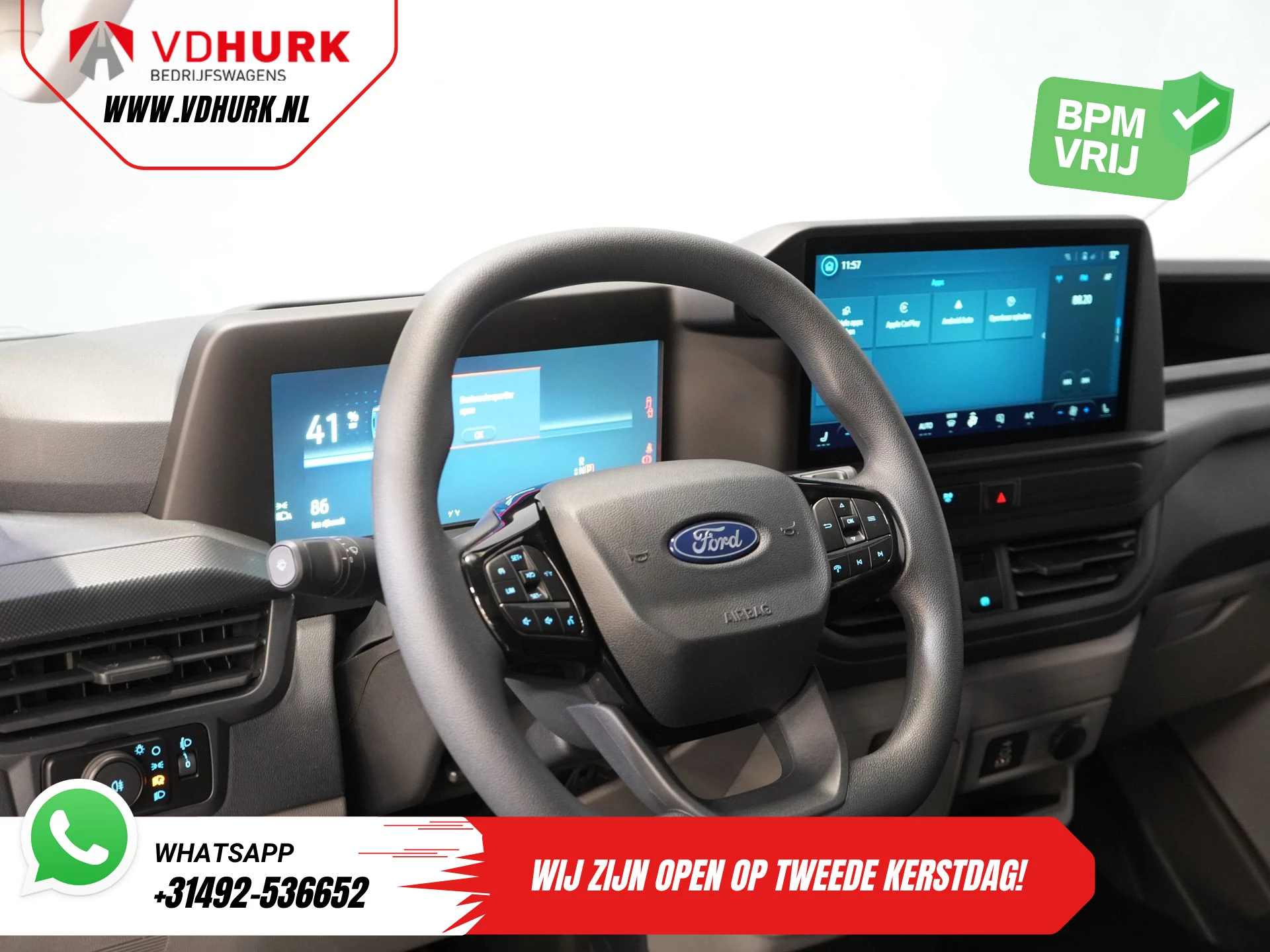 Hoofdafbeelding Ford E-Transit Custom