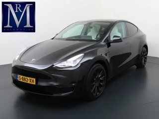 Tesla Model Y Long Range AWD 75 kWh AUTOPILOT | WIT LEDER | TESLA GARANTIE T/M 04-2027