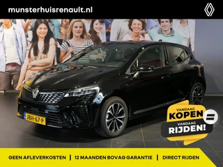 Renault Clio 1.6 E-Tech Full Hybrid 145 techno - Occasion Lease vanaf €434 p/m - Apple carplay / Android auto - Sensor achter - Camera - Clima