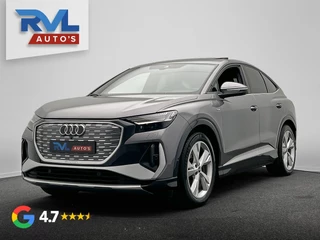 Hoofdafbeelding Audi Q4 Sportback e-tron Audi Q4 Sportback e-tron 40 S edition 77 kWh 2x S-Line | SOH 94,29% | Adaptieve Cruise | Panoramadak | Carplay