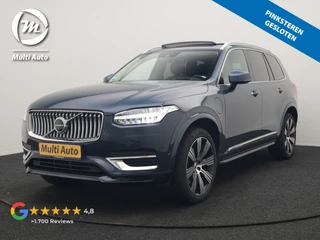 Volvo XC90 T8 Recharge AWD Inscription PHEV 395pk Dealer O.H | Panodak | Head Up | Adaptive Cruise | Lederen Sportstoelen Memory & Verwarmd | Harman / Kardon | 360 Camera | Blis | Apple Carplay | Keyless | Navigatie | Virtual | 21" L.M | DAB | Plug In Hybrid |