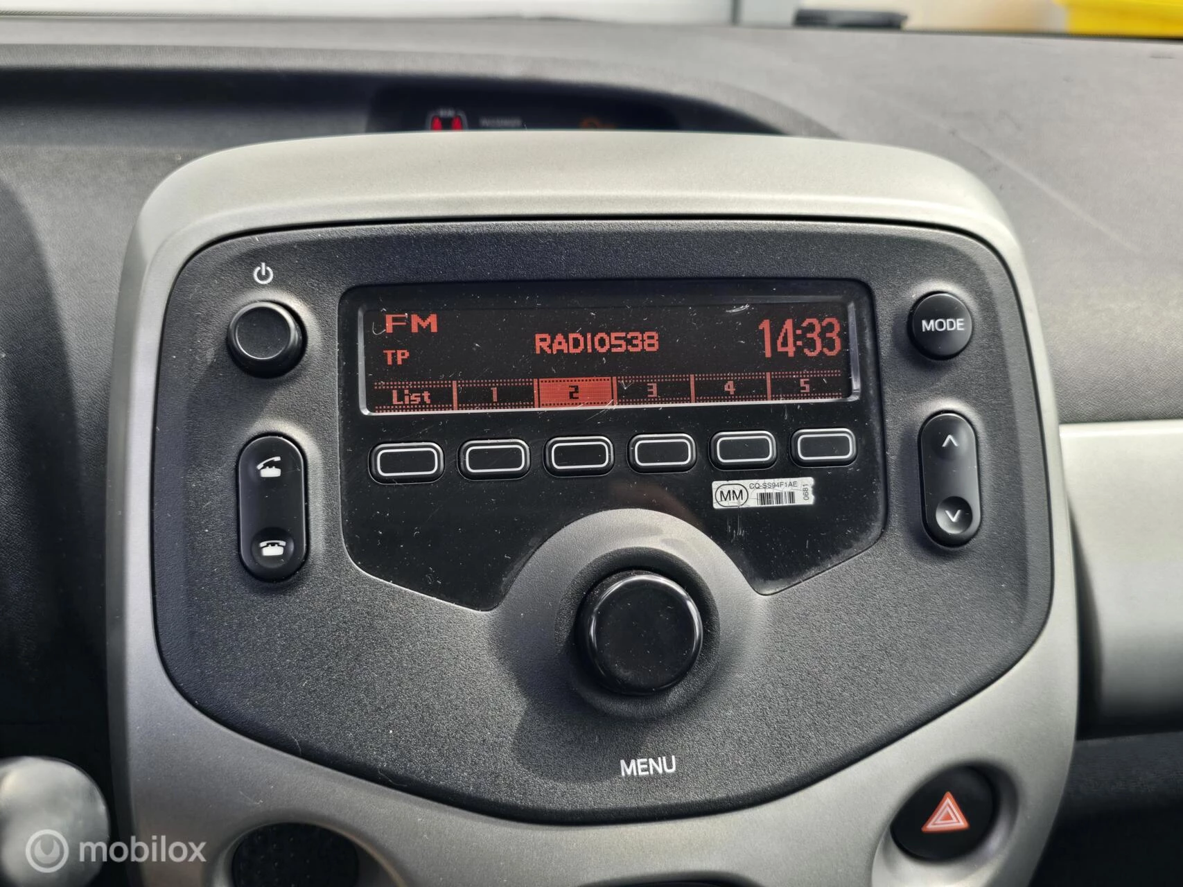 Hoofdafbeelding Peugeot 108