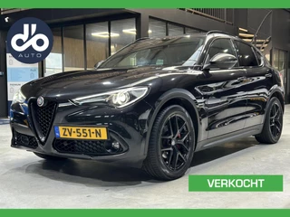 Alfa Romeo Stelvio 2.2d B-Tech ORG.NL + DEALER O.H. I BEIGE LEER + SPORT I NAVI + CAMERA I 20" LMV