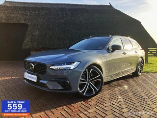 Hoofdafbeelding Volvo V90 Volvo V90 T6 AWD R-Design Led/Luchtvering/Harman Kardon/Pano