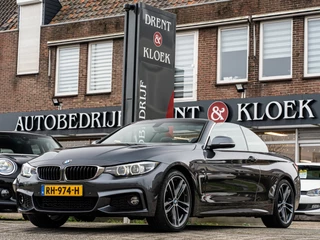 BMW 4 Serie Cabrio 430i High Exe M-Sport ORG NL ELEK STOELEN 19 INCH STOEL EN NEKVERW 68000KM!!