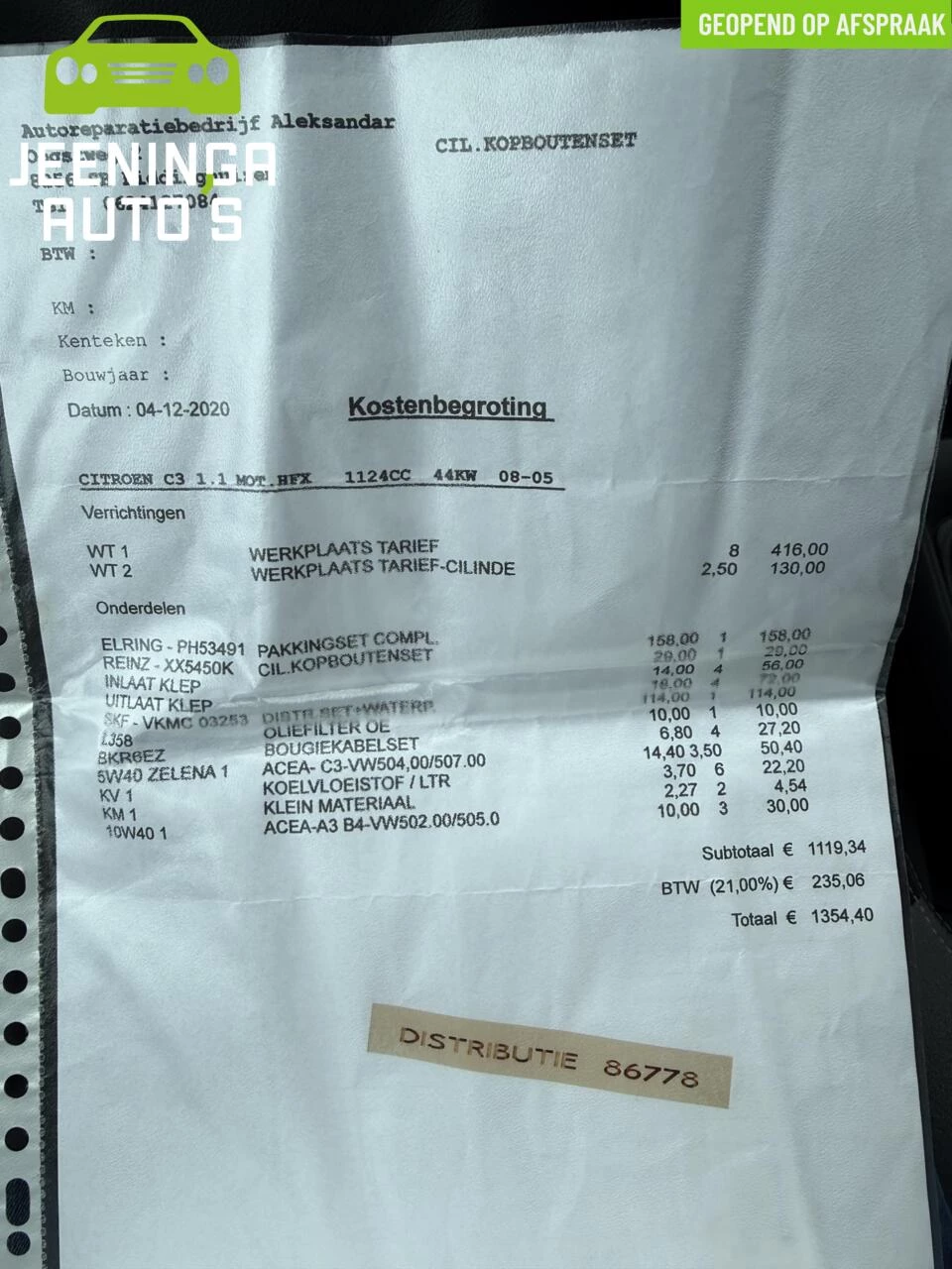 Hoofdafbeelding Citroën C3