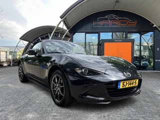 Mazda MX-5 1.5 SkyActiv-G 131 GT-M Zwart / Bruin Leder NL-Auto 100% Dealer Onderhouden