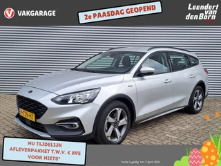 Ford Focus Wagon 1.0 EcoBoost Active Business | Navi | PDC | Cruise | Trekhaak | ECC | Stoel, Stuur, Voorruit verwarming