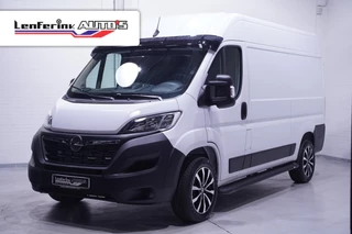 Opel Movano 2.2D 140 pk L2H2 Black&White Edition Navi Camera, 18" LMV, Treeplanken, Airco ECC, Nieuw, 3-Zits