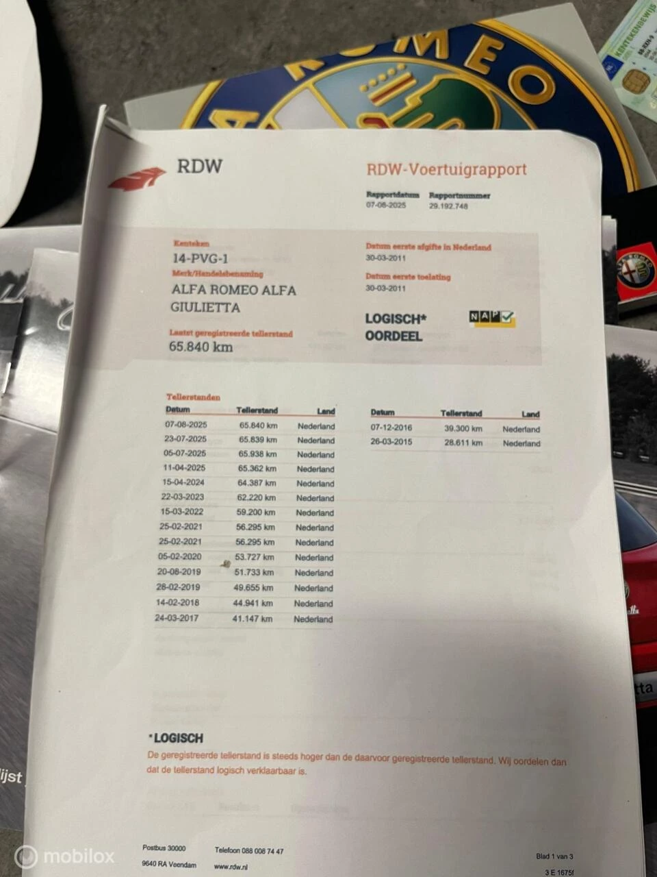 Hoofdafbeelding Alfa Romeo Giulietta