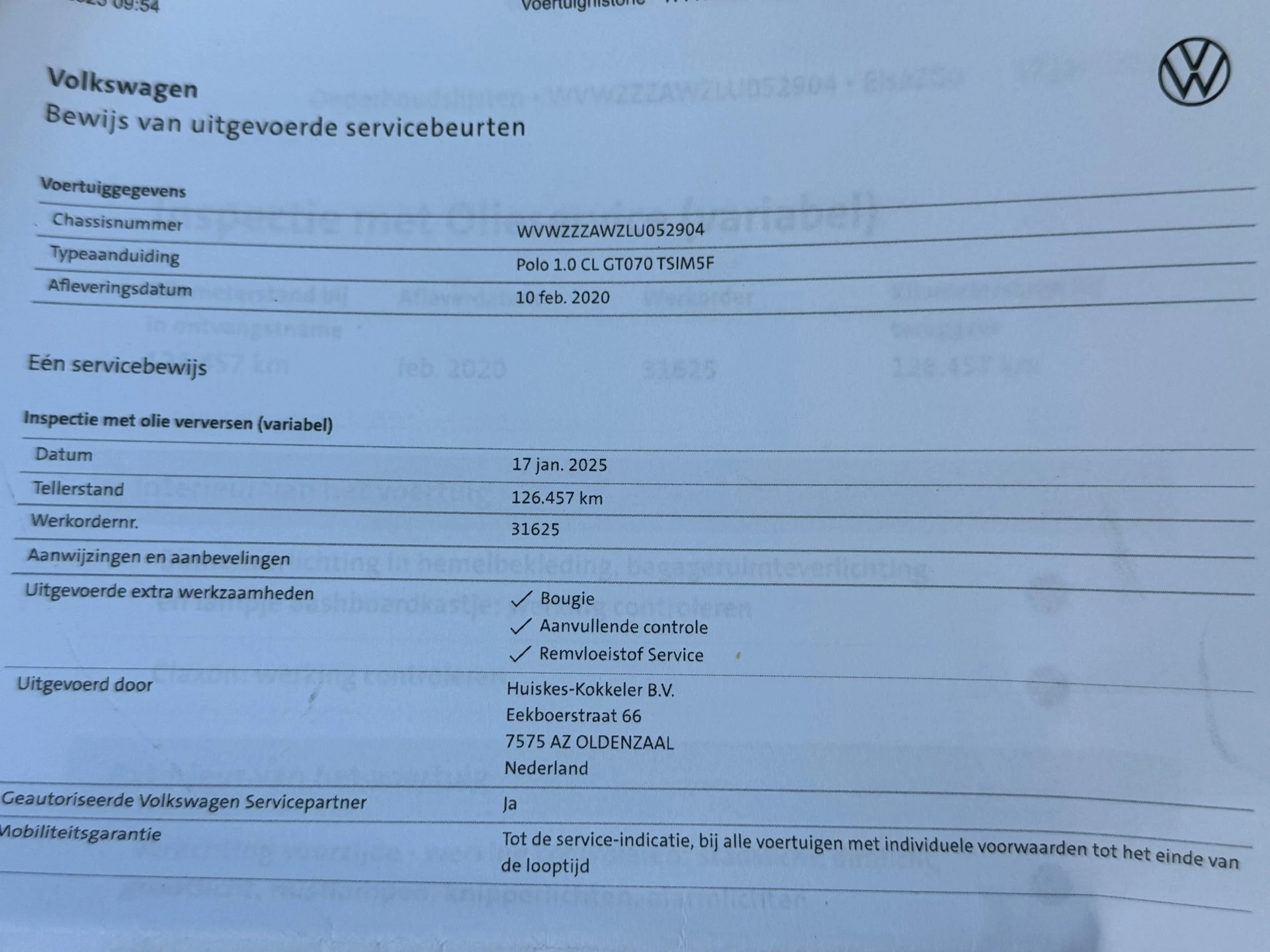 Hoofdafbeelding Volkswagen Polo