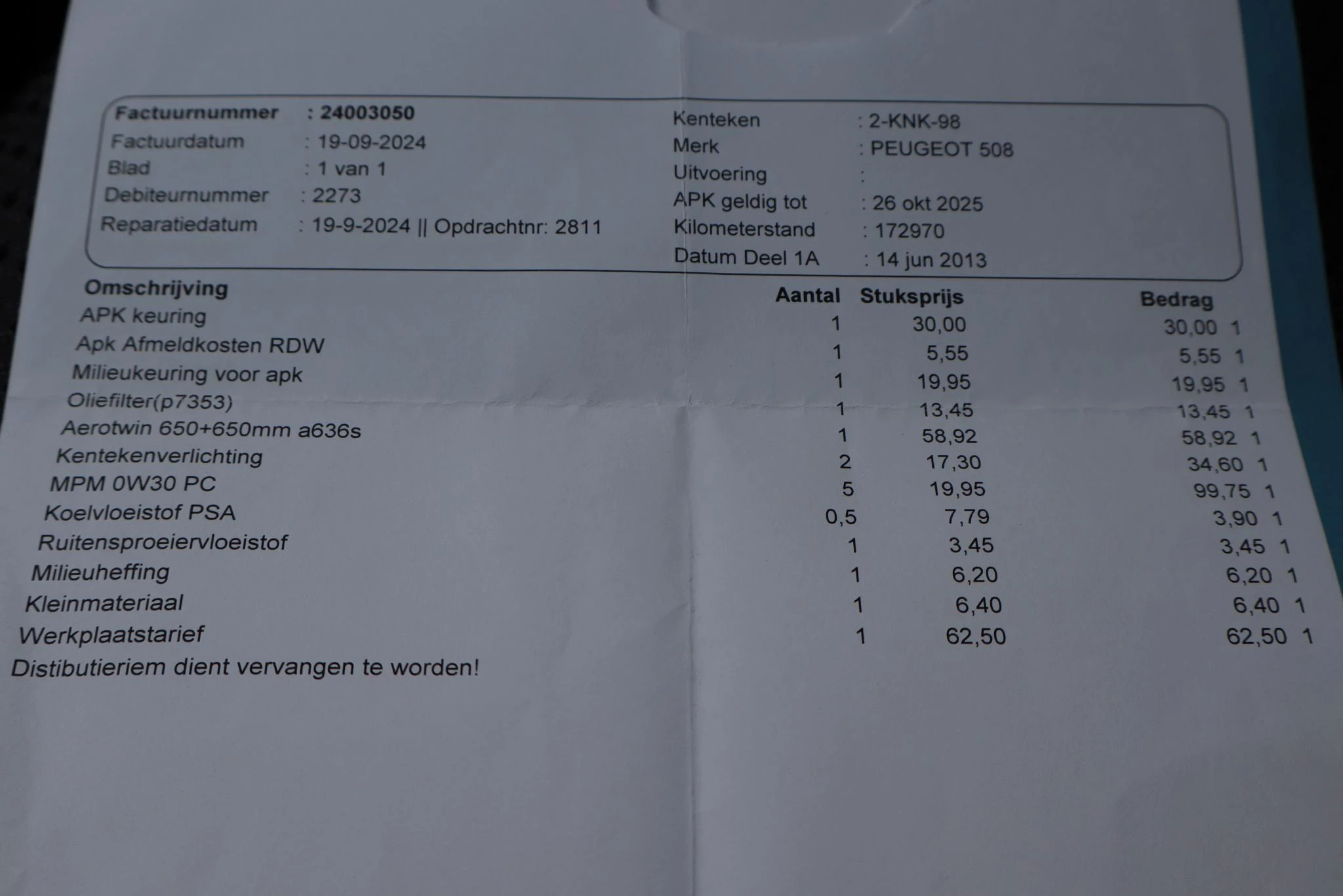 Hoofdafbeelding Peugeot 508