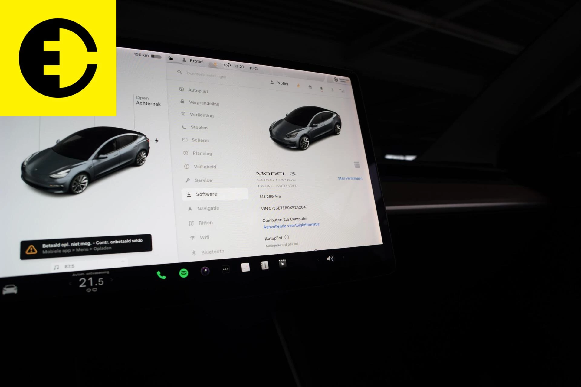 Hoofdafbeelding Tesla Model 3