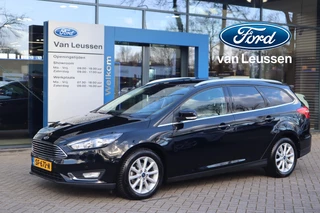 Ford Focus Wagon 125PK TITANIUM CRUISE NAVI PARK-SENSOREN WINTERPACK APPLE/ANDROID PRIVACY-GLASS LM-VELGEN
