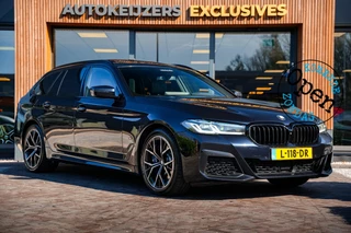 BMW 5-serie Touring 530d xDrive High Executive M Pakket Panodak 360 Camera ACC HUD Stuurverw. Stoelkoeling