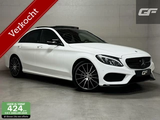 Mercedes C-klasse 400 4MATIC V6 AMG Pano Burmester HUD Lucht