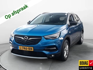 Opel Grandland X 1.2 Turbo Business Elegance (131 PK) 2e-Eig, Opel-Dealer-Onderh, 12-Mnd-BOVAG, NL-Auto, Leer, Trekhaak, Navigatie/Apple-Carplay/Android-Auto, Cruisecontrol, Achteruitrijcamera, Parkeersensoren-V+A, Stoelverwarming-V+A, Premium-Audio, DAB, Stuurverwarming, Licht-Zicht-Pakket, Lm-Velgen-17Inch, Privacy-Glas