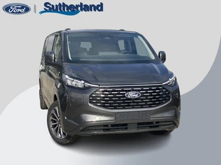 Ford Transit Custom Tourneo 340 2.5 PHEV L2H1 Titanium X 233pk | 16-weg elek. AGR-stoel | Handsfree elektrische dubbele zijschuifdeuren | Panoramadak | 15 B&O speaker | Inklapbare trekhaak | Verwarmbaar stuurwiel | Verwarmbare en elektrisch verstelbare stoelen tweede zitrij | Draadloos opladen