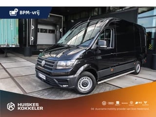 Volkswagen Crafter Bestelwagen 2.0 TDI L3H3 3.0T Exclusive Rijklaar Prijs | Navigatie I Sidebars I Bijrijdersbank I Trekhaak I