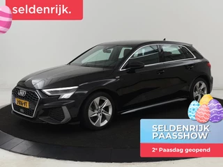 Audi A3 35 TFSI S edition | Carplay | Sportstoelen |  Full LED | Navigatie | Half leder | Virtual Cockpit | Climate control | Parkeerhulp | Cruise control | Bluetooth | DAB | Sportstuur
