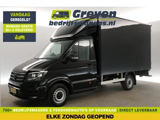 Volkswagen Crafter 35 2.0 TDI 140PK Bakwagen | L 3.80m | Camper Ombouw | Verhuiswagen | Airco Camera Carplay Cruise Laadbak Achterdeuren Treeplank