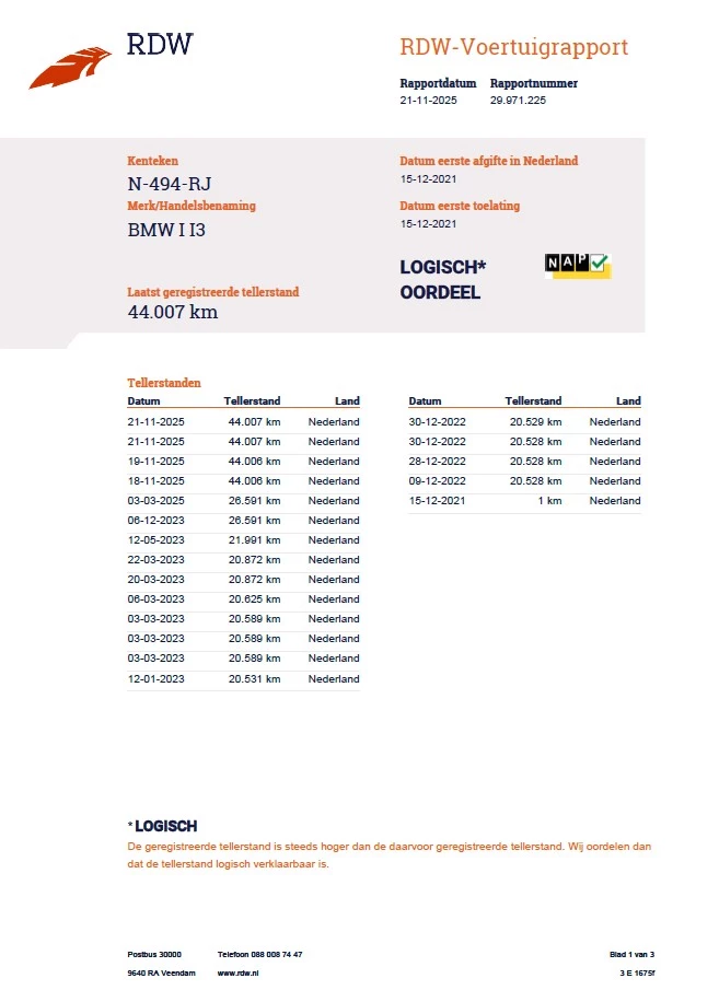 Hoofdafbeelding BMW i3