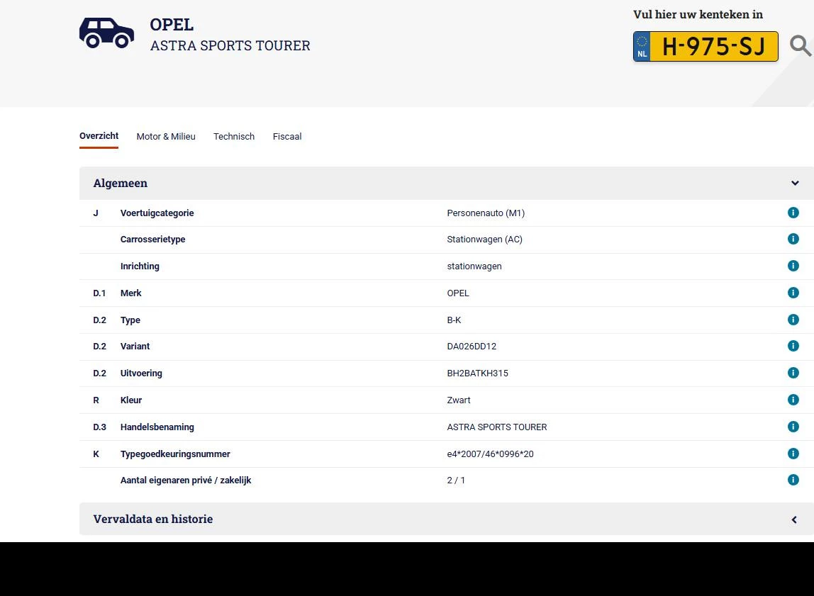 Hoofdafbeelding Opel Astra