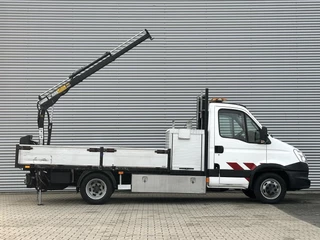 Iveco Daily 50C14N 3.0 375 openlaadbak met kraan Hiab