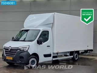 Renault Master 165PK Laadklep Bakwagen XXL 10 Euro Pallets Zijdeur Meubelbak Koffer Gesloten laadbak 22m3 Airco Cruise control