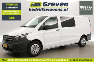 Mercedes-Benz Vito 116 CDI Extra Lang | 164PK | Dubbele Cabine | 5 Persoons | Airco Camera Carplay Cruise Navigatie PDC