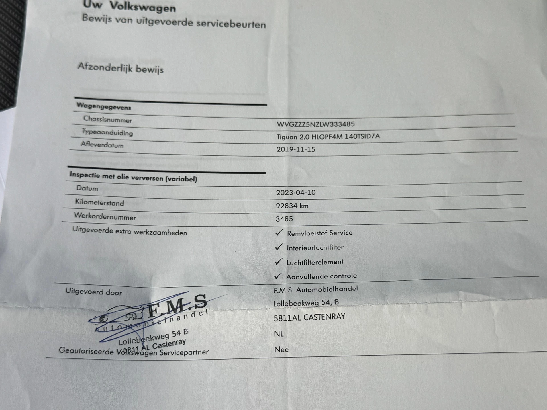 Hoofdafbeelding Volkswagen Tiguan