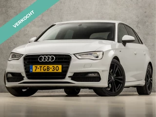 Audi A3 Sportback 1.8 TFSI S-Line Sport 180Pk Automaat (BANG&OLUFSEN, 2X S-LINE, GROOT NAVI, LED KOPLAMPEN, LEDER, SPORTSTOELEN, GETINT GLAS, CRUISE, NIEUWE APK, NIEUWSTAAT)