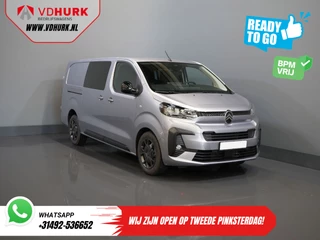 Hoofdafbeelding Citroën Jumpy Citroën Jumpy 2.0 HDI 180 pk Aut. L3 DC Dubbel Cabine BPM VRIJ! 6 Pers./ 2x Schuifdeur/ Carplay/ Navi/ Camera/ Cruise/ Airco