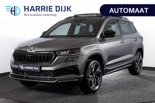 Hoofdafbeelding Škoda Karoq Škoda Karoq 1.5 TSI 150 PK ACT Sportline Business - Automaat | S/K-Panodak | Columbus pakket | Dig. Cockpit | Adapt. Cruise | Elek. Klep | Stuur-+Stoelverw. | Camera | NAV+App. Connect | ECC | LED | LM 19" | 2771