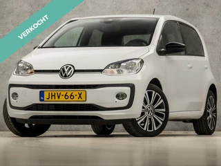 Volkswagen up! 1.0 Sport (STOELVERWARMING, CLIMATE, CAMERA, CRUISE, ZWART HEMEL, SPORTSTOELEN, LM VELGEN, PARKEERSENSOREN, MULTIFUNCTIONEEL STUURWIEL, NIEUWSTAAT)