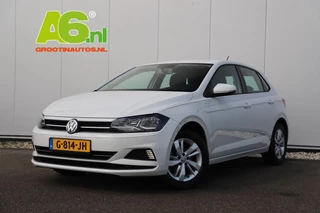 Hoofdafbeelding Volkswagen Polo Volkswagen Polo 1.0 TSI Comfortline 95PK Virtual Cockpit 15 inch LMV Adaptive Cruise Navigatie Carplay Android Bluetooth Airco