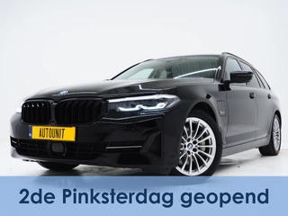 BMW 5 Serie Touring 530e | Leder | Trekhaak | Camera | Adaptive Cruise | Dodehoek | Stoelverwarming | Carplay