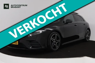 Mercedes-Benz A-klasse 180 Business Solution AMG Automaat (SFEERVERLICHTING, PANORAMADAK, NAVI, CAMERA, NL-AUTO, GOED ONDERHOUD)