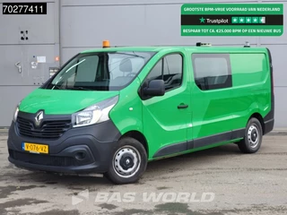 Renault Trafic 125PK Dubbel Cabine L2H1 Navi Trekhaak Airco Cruise Camera Parkeersensoren L2 4m3 Airco Dubbel cabine Trekhaak Cruise control