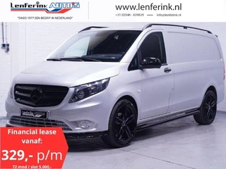 Mercedes-Benz Vito 114 CDI 136 pk Lang Aut. Silver&Black Edition Navi, Camera, 20" LMV, Spoilers V+A, Laadruimte Pakket, 2-Zits