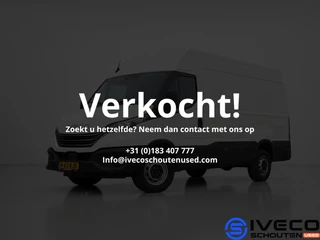Iveco Daily 35S14V A8 Cruise Control • Automaat • Apple Carplay •  W3520L L3H2 • 2.3L 140pk • Trekhaak  • Standplaats: Almkerk