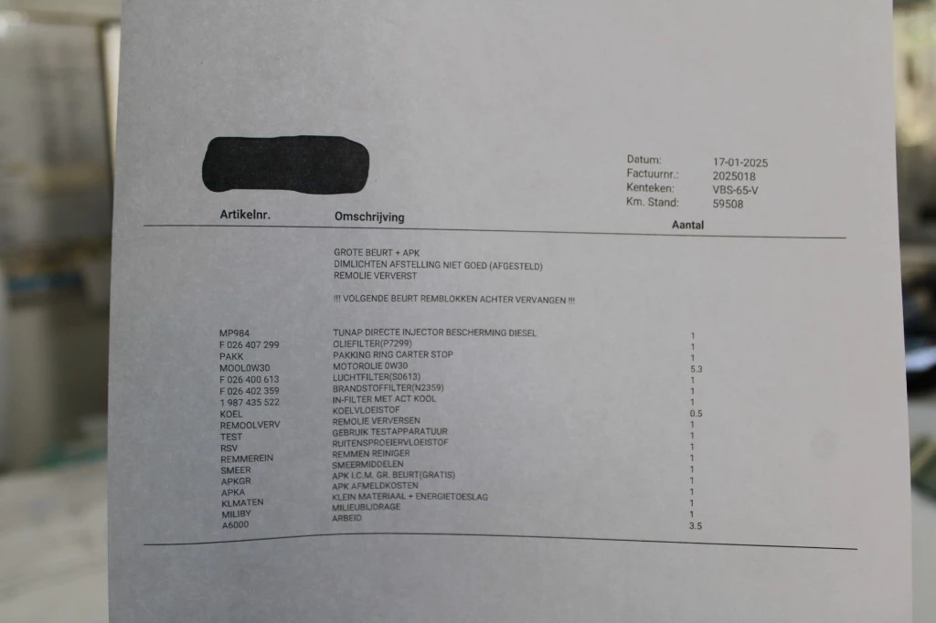 Hoofdafbeelding Opel Combo
