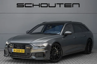Audi A6 Avant 55 TFSI Quattro Design S Pano Luchtvering 4WS Trekhaak 21" Vossen