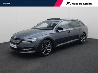Skoda Superb Combi 1.4 TSIiV 160kW/218PK Sportline DSG · Panoramadak · Trekhaak · Elektrische stoelen · Stuurwiel verwarming ·