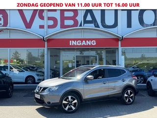 Nissan QASHQAI 1.2 DIG-T TEKNA HALF-LEER PANO-DAK CAMERA AIRCO LMV PDC